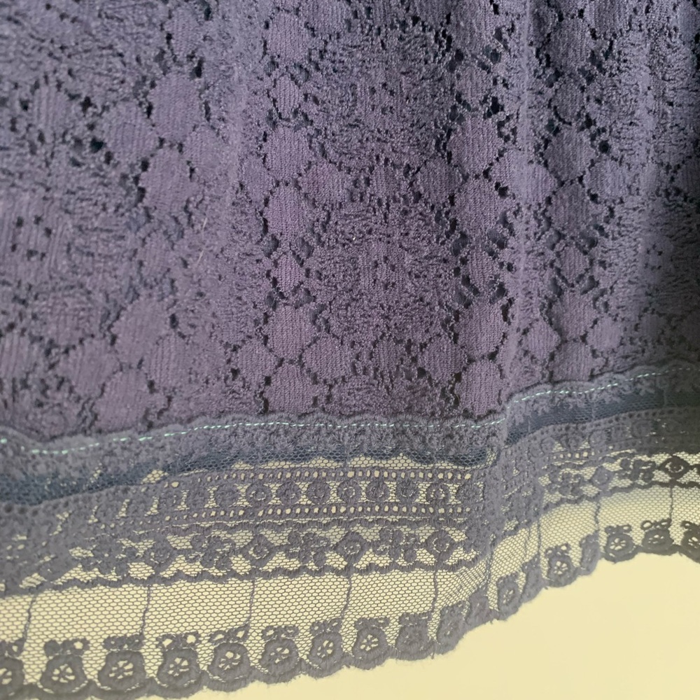 Anthropologie One September Coralline Peplum Lace top - small - Picture 7 of 11